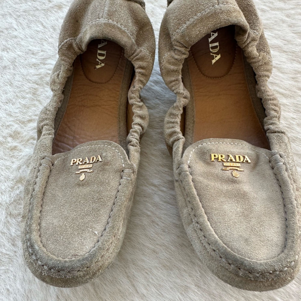Prada flat shoes